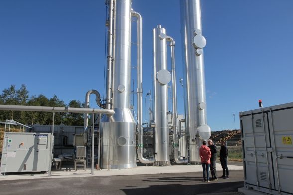 Rohegaas OÜ biometaanijaam Kundas.