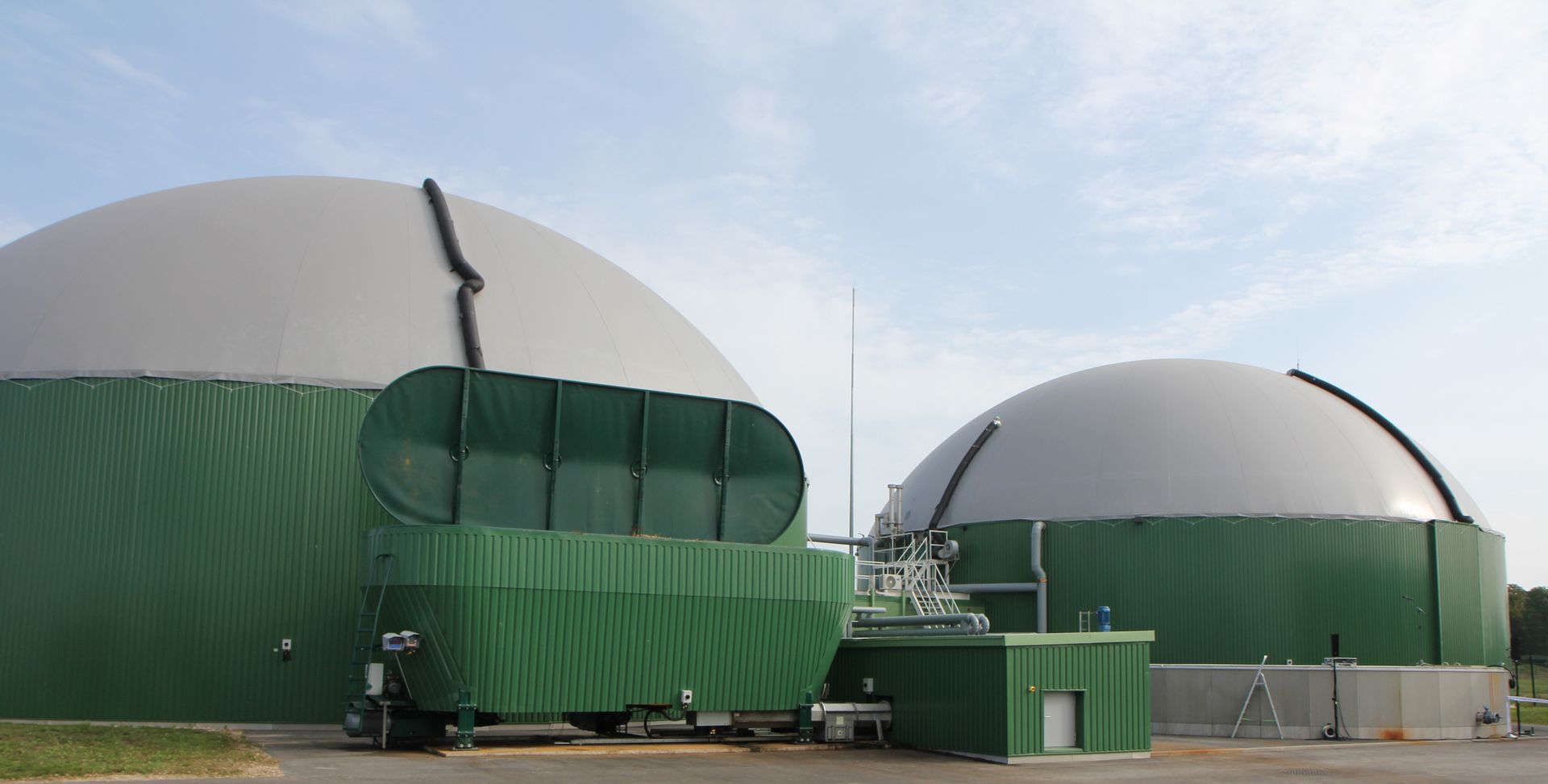 Koksveres asuv biometaani tootmisjaam