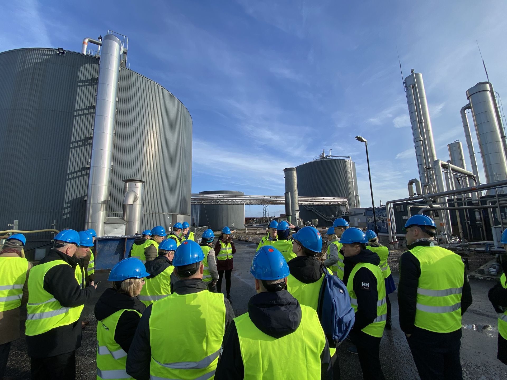 Uppsala Vatteni biogaasi tootmisjaama külastus 